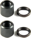 Tacfun 2PACK All Steel Thread Protector 1/2-28 Tpi W/crush Wahser Black. Fixed Price $15.32.