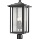 Z-lite 554PHXLR-BK Aspen 3 Light 22.44 Inch Black Outdoor Post Mount Fixture. Fixed Price $265.20.