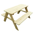 Merry Garden Kids Wooden Picnic Bench Outdoor Patio Dining Table Brown. Fixed Price $91.23.