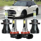 For 2007-2018 Mini Cooper H13+H11 Led Kit 6500K Hi/lo Fog Lights IP67 Plug&play. Fixed Price $25.99.