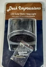 Deck Impressions Led Solar / Step Light. Fixed Price $14.75.