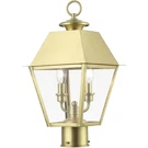 Livex Lighting 27216-08 Wentworth Post Accessories Natural Brass. Fixed Price $499.96.