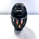 Dikaou Flame Atmosphere Bluetooth Speaker, Led Color Changing Light 6.75" Tall. Fixed Price $12.00.