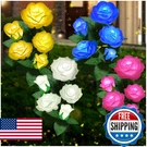 Ywywled Solar Flower Lights Outdoor - Upgraded New Material Two Modes Realistic. Fixed Price $82.41.