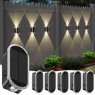 6 Pack Solar Fence Lights Outdoor, Rgbw Christmas 8-COLO.... Fixed Price $55.13.