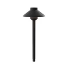 Kichler Landscape Led Short Stepped Dome Path, 3000K, Black - 15821BKT30. Fixed Price $229.99.