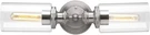 Progress Lighting 18.5" Antique Nickel Etched Glass Bathroom. Fixed Price $48.95.