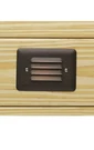 Kichler 15782-27 Bronze 5" Led Mini Louvered Step Light 2700K. Fixed Price $79.00.