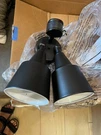 Generation Lighting Outdoor 2-LIGHT Adjustable Swivel Flood Black 120W 8607-12. Fixed Price $57.02.