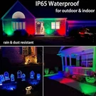 Yoosuml Outdoor Spotlights With Timer, 20W Rgbw 4 Black/multi. Fixed Price $34.98.