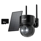 Iegeek Solar Powered Security Camera 2K 3MP, Ptz 355 Pir Motion Sensor Alexa. Fixed Price $62.99.