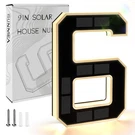 Isunmea 9 Inch Solar Lighted House Numbers For Outside, Up Waterproof Led. Fixed Price $33.23.