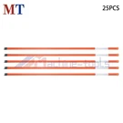 25PCS Markers Snow Stakes 5/16" Diameter 48INCH Orang Reflective Driveway. Fixed Price $38.95.