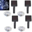100-LIGHT 20 Ft. Platinum Solar Integrated Led String (4-PACK). Fixed Price $51.07.
