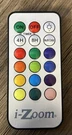 I-zoom Remote Control For Color Changing Dimmable Wireless Swivel Puck Lights. Fixed Price $8.99.