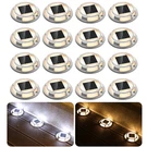 Solar Driveway Lights 16 Pack Waterproof Led Warm Cool White ALOLD1S Fabstyl. Fixed Price $179.99.