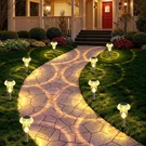 Solar Lights Outdoor, 8 Pack Mushroom Outside Waterproof, Powered. Fixed Price $36.99.