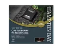 Hampton Bay 150 Lumen Low Voltage Black Led Square Outdoor In-ground Stair Light. Fixed Price $24.90.