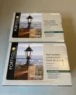Lot Of 2 Portfolio Outdoor Post Lanterns Matte Black Traditional Light #0398498. Fixed Price $49.99.