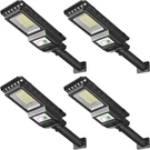 Solar Lights Outdoor, 1000LM 156 Leds Powered Motion Sensor 4 Pack. Fixed Price $55.99.