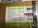 Revolve Led Area Light- Konlite 300W Dark Bronze. Fixed Price $150.00.