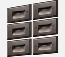 6-PACK Waterproof Step Oil-rubber Bronze Led Stair Lights, 3000K -5000K. Fixed Price $59.99.