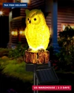 Istatue Owl Solar Decorative Garden Stake Lighting, Waterproof Cute Animal Outdo. Fixed Price $15.89.