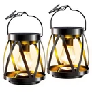 Garpar Solar Lanterns Lights Outdoor Waterproof, Upgraded Metal Lante.... Fixed Price $28.88.