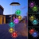 Led Sun Wind Chime Solar Powered Lights Color-changing Yard Garden Decor 1PACK. Fixed Price $10.99.