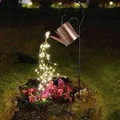 Garden Solar Lights Outdoor Watering Can Decoration Hanging Lantern Wat.... Fixed Price $35.41.