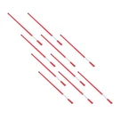 Fifty Roots Red Reflective Driveway Snow Stakes 5/16" Diameter. Fixed Price $41.38.