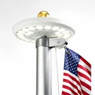 26 Led Solar Powered Flag Pole Light Auto Active Super Bright Outdoor Waterproof. Fixed Price $16.49.