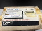 Deck Lights Royce Lighting Metal Made Italy New Old Stock 1980S. Fixed Price $43.23.