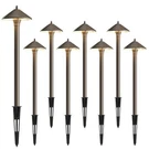 Goodsmann Low Voltage Landscape Lighting Kit Outdoor 8PK Garden Spotlights. Fixed Price $159.98.