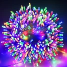200LED Multicolor Christmas Lights Plug In,connectable 66FT,. Fixed Price $24.08.