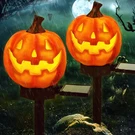 Retisee 2 Pcs Halloween Pumpkin Pathway Solar Lights Orange Jack. Fixed Price $38.76.