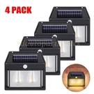 4PACK Led Solar Wall Lights Pir Motion Sensor Outdoor Garden Security Lamp. Fixed Price $27.99.