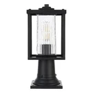 Elegant Lighting Dover 7" Outdoor Pendant Black. Fixed Price $106.00.