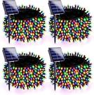4 Pack 180FT Solar Christmas Lights Outdoor Waterproof Super Bright String. Fixed Price $53.55.