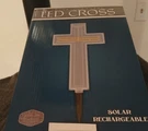 Led Solar Powered Cross "forever Loved Never Forgotten" Grave Cemetary Memorial. Fixed Price $29.99.