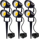 Sunvie Led Outdoor Spotlight 12W Landscape Lighting 120V 6 Pack, Warm White. Fixed Price $92.90.