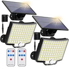 2 Pack Solar Light Powered Motion Sensor Flood W/remote 106 Led 3000LM Kernowo. Fixed Price $40.81.