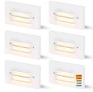 Cloudy Bay 5CCT 12V 4W Low Voltage Led Step Light With Horizontal White. Fixed Price $64.99.