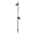 Hampton Bay Low Voltage Integrated Led Outdoor Spotlight Black 480LM. Fixed Price $48.00.