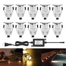 Led Deck Lights, 0.7" Tiny Driveway Dock Path Step Road Warm.... Fixed Price $66.29.