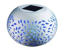 2PK Solar Ceramic Patio Garden Pathway Table Lamp 7-COLOR Changing Led Light. Fixed Price $38.00.