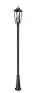 Z-lite 5008PHBR-5011P Gannon 3 Light 121" Tall Marine Grade Post Black. Fixed Price $833.00.