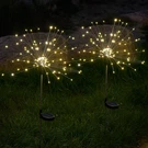 Sunnest Solar Lights Outdoor, 150 Led Firework With 2 Packs, Warm White. Fixed Price $25.40.