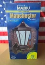 Malibu Manchester Series Black Metal & Glass Wall Sconce Light Fixture Nib. Fixed Price $47.55.