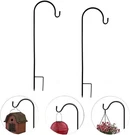 2 Pack Shepherd Hook 35 Inch Tall Garden Outdoor For Hanging Solar Light.... Fixed Price $21.60.